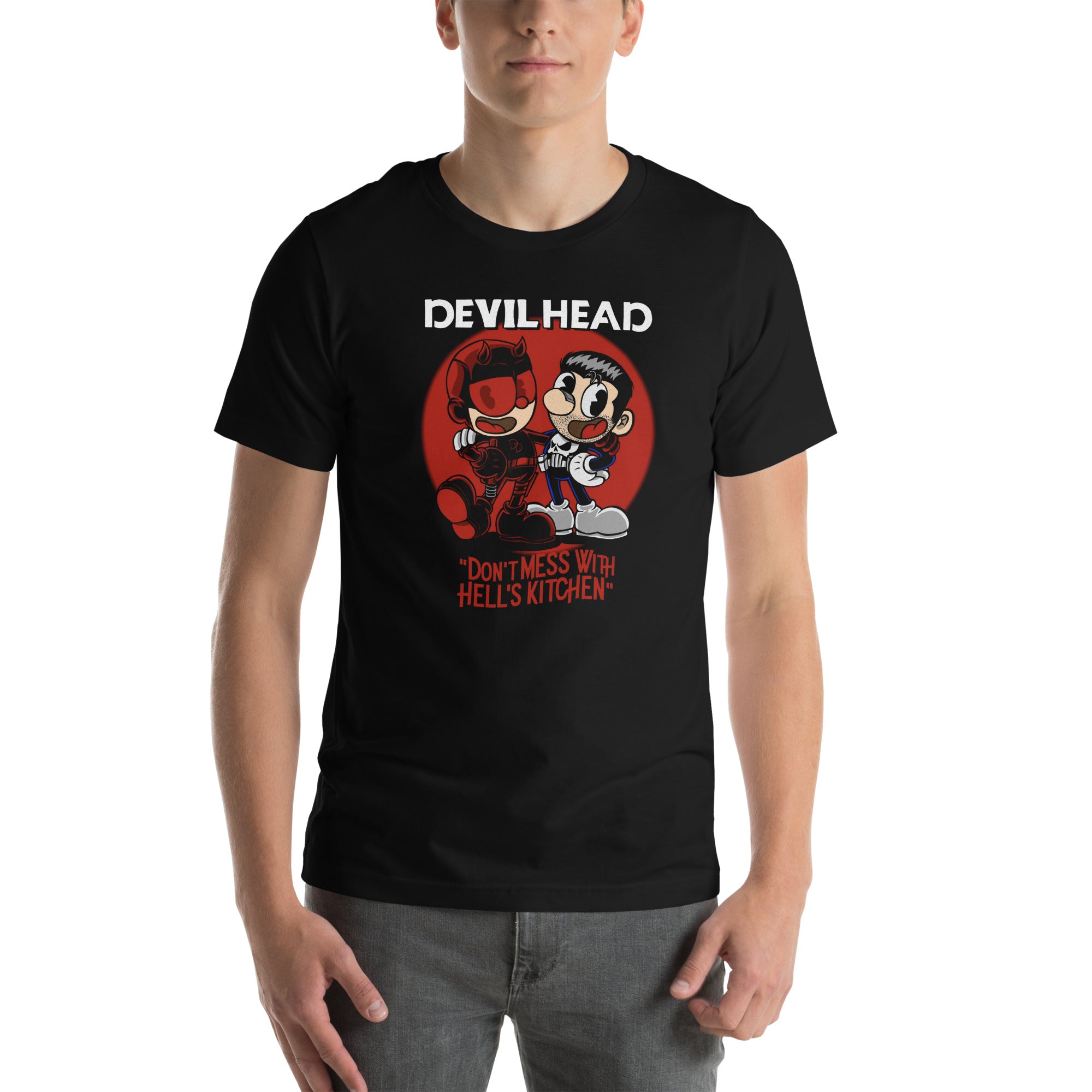 Devil Head Cuphead T-Shirt | Algoritmo