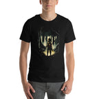 Hyrule Never Sleeps — modelo usando la prenda