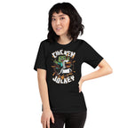 Chicken Jockey — detalle del estampado