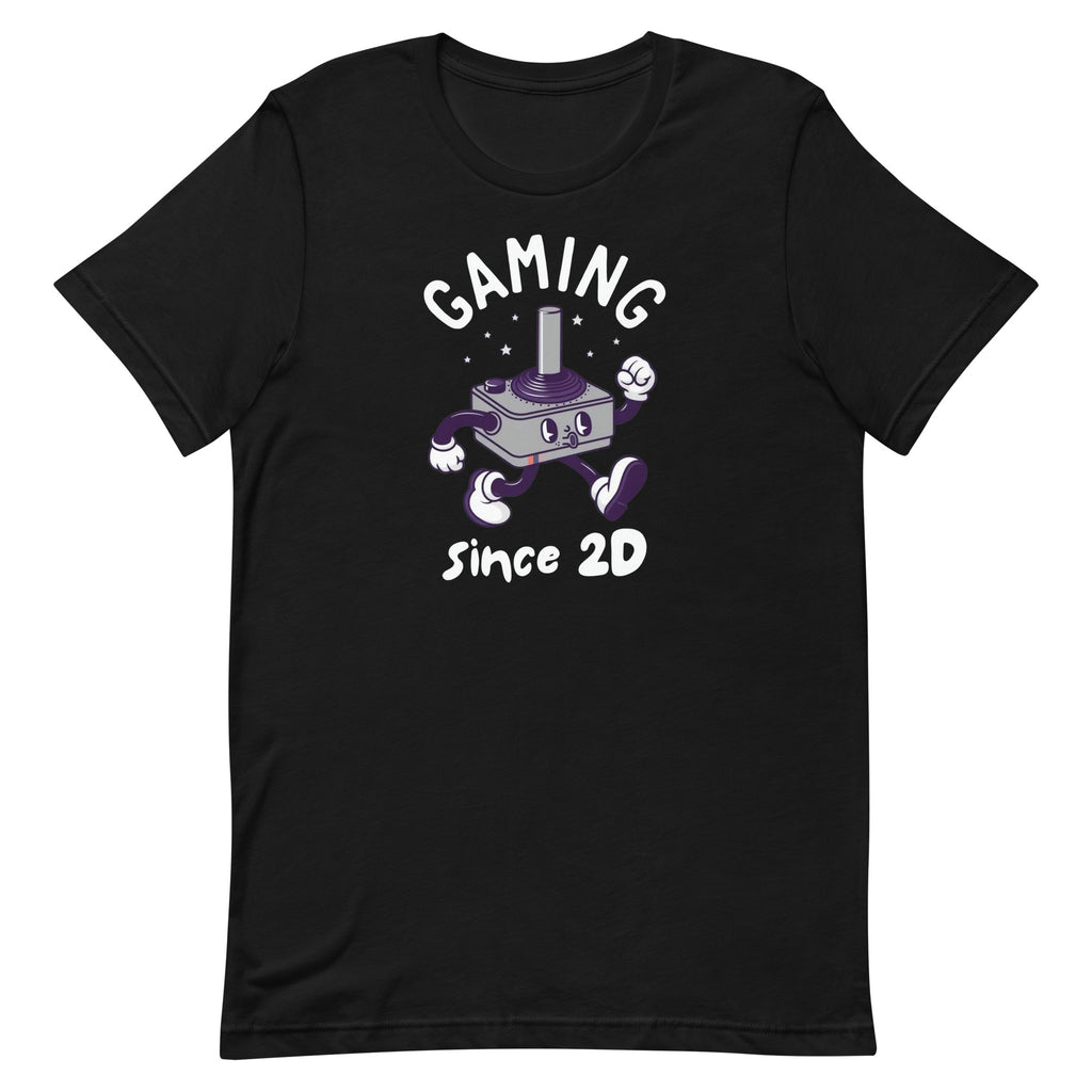 Playera Since 2D Atari — detalle del estampado