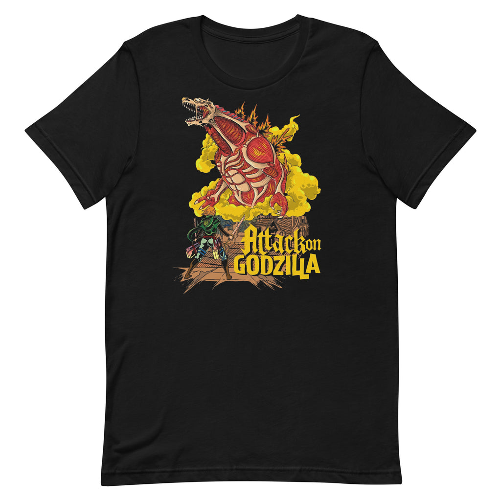 Attack on Godzilla — vista lateral