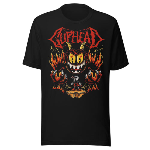 Cuphead Devil — vista frontal