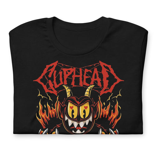 Cuphead Devil — vista trasera