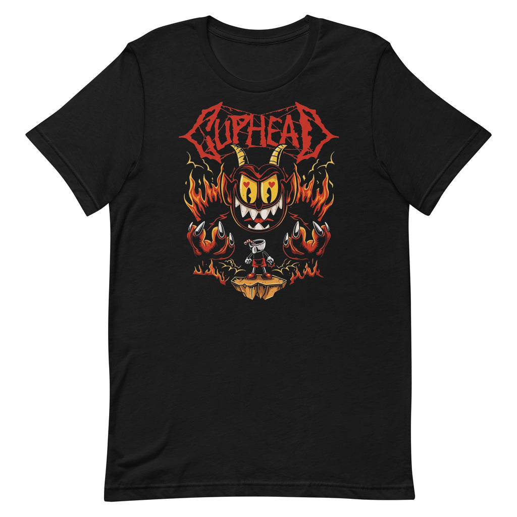 Cuphead Devil — vista lateral