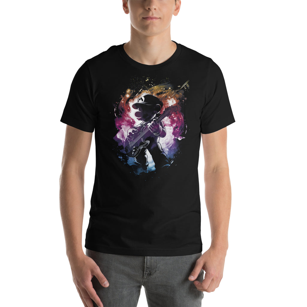 Rock Mario — modelo usando la prenda