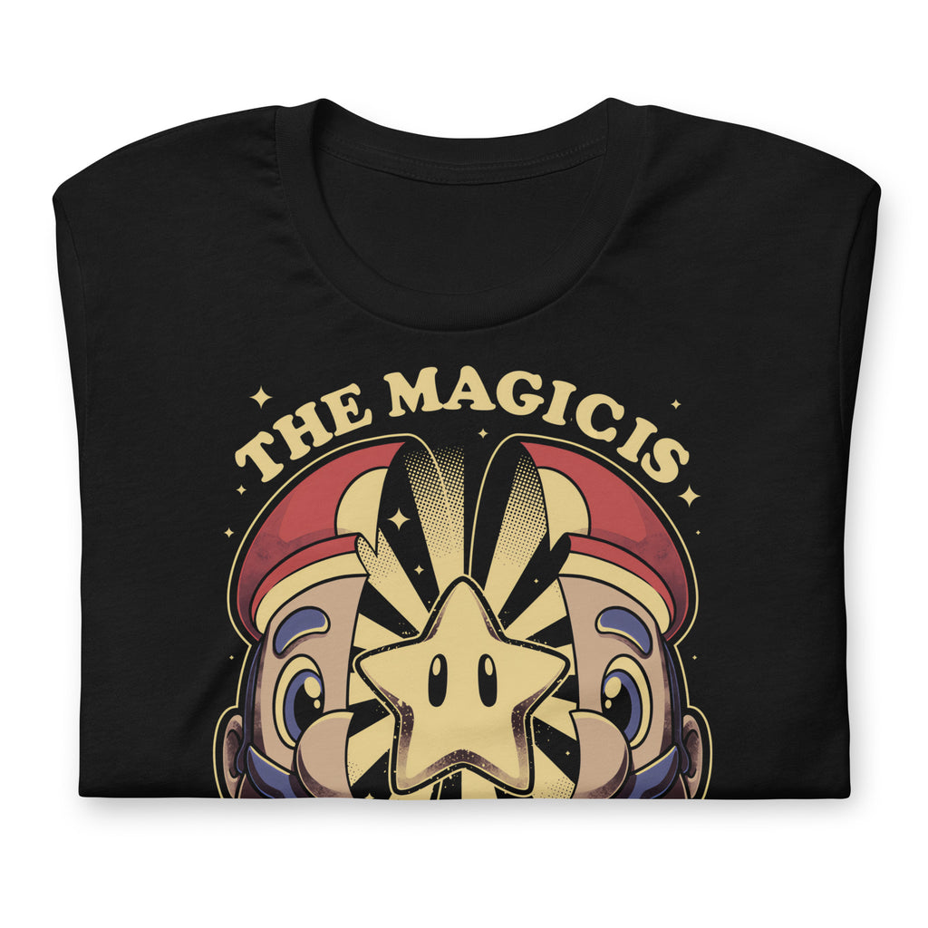 La magia está en ti — vista trasera