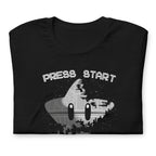 Press Start — vista trasera