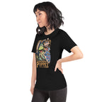 The Legend of the Puppet — detalle del estampado