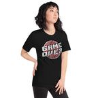 Game Over Vintage — detalle del estampado