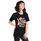 Eat, Sleep, Battle and Repeat — detalle del estampado