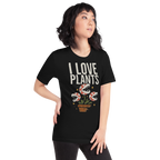 I love Plants — detalle del estampado