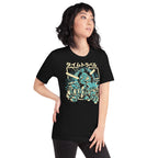 Time Warp Quest — detalle del estampado
