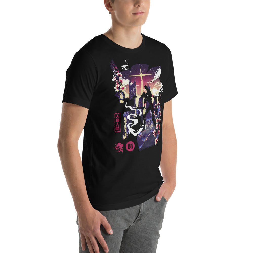 Modelo masculino lateral