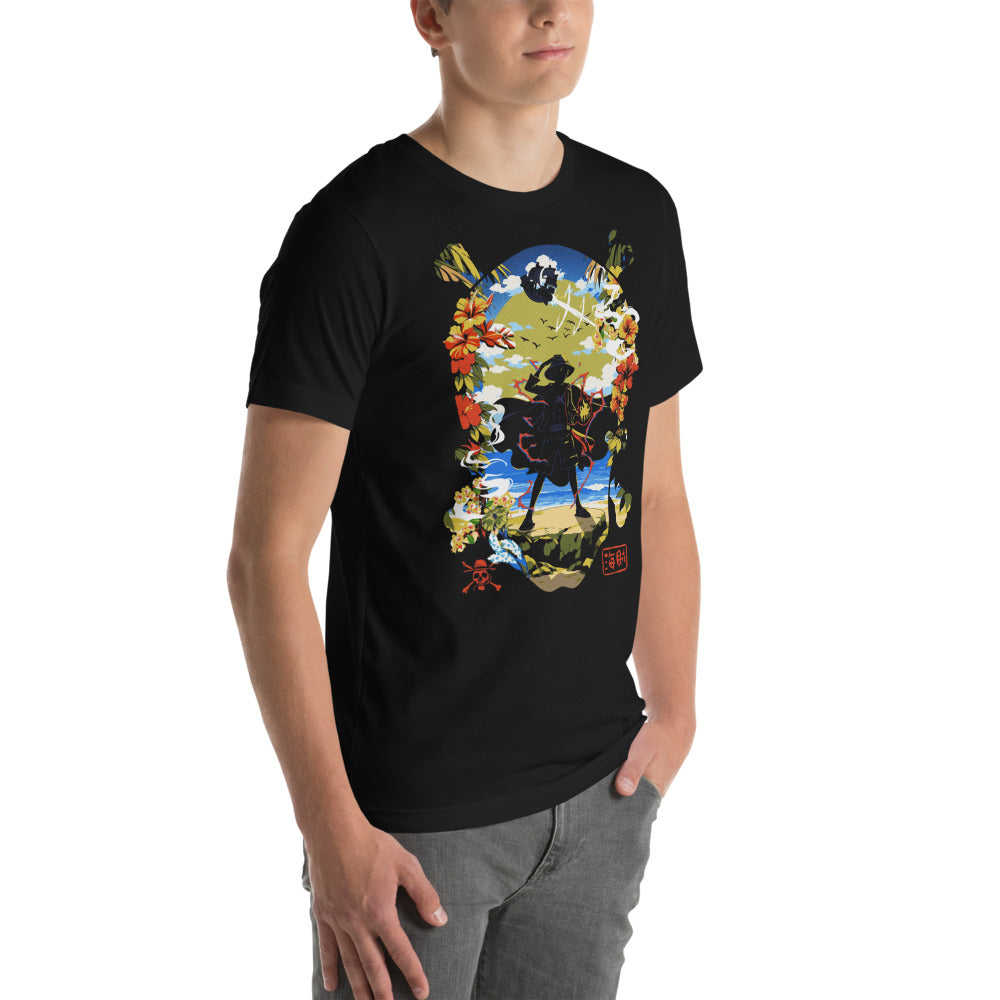 Modelo masculino lateral