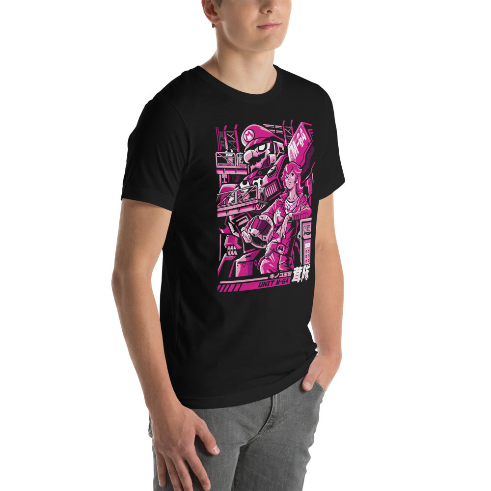 Modelo masculino lateral