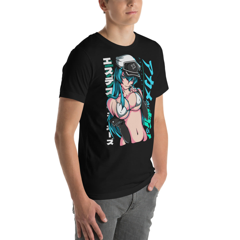 Modelo masculino lateral