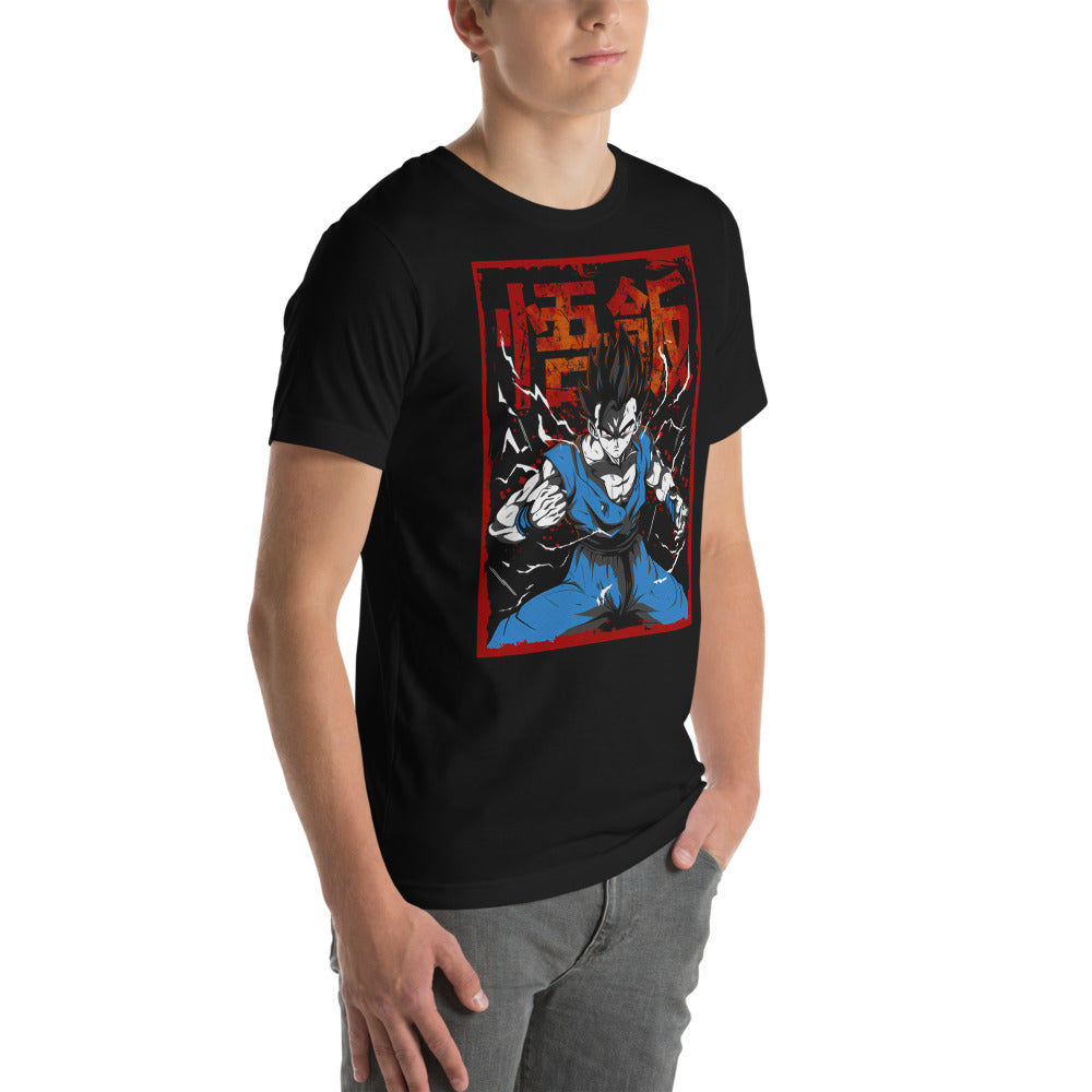 Modelo masculino lateral
