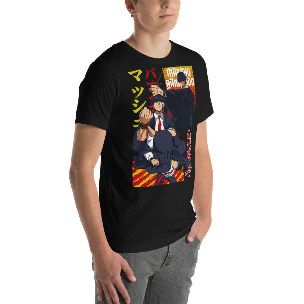 Modelo masculino lateral