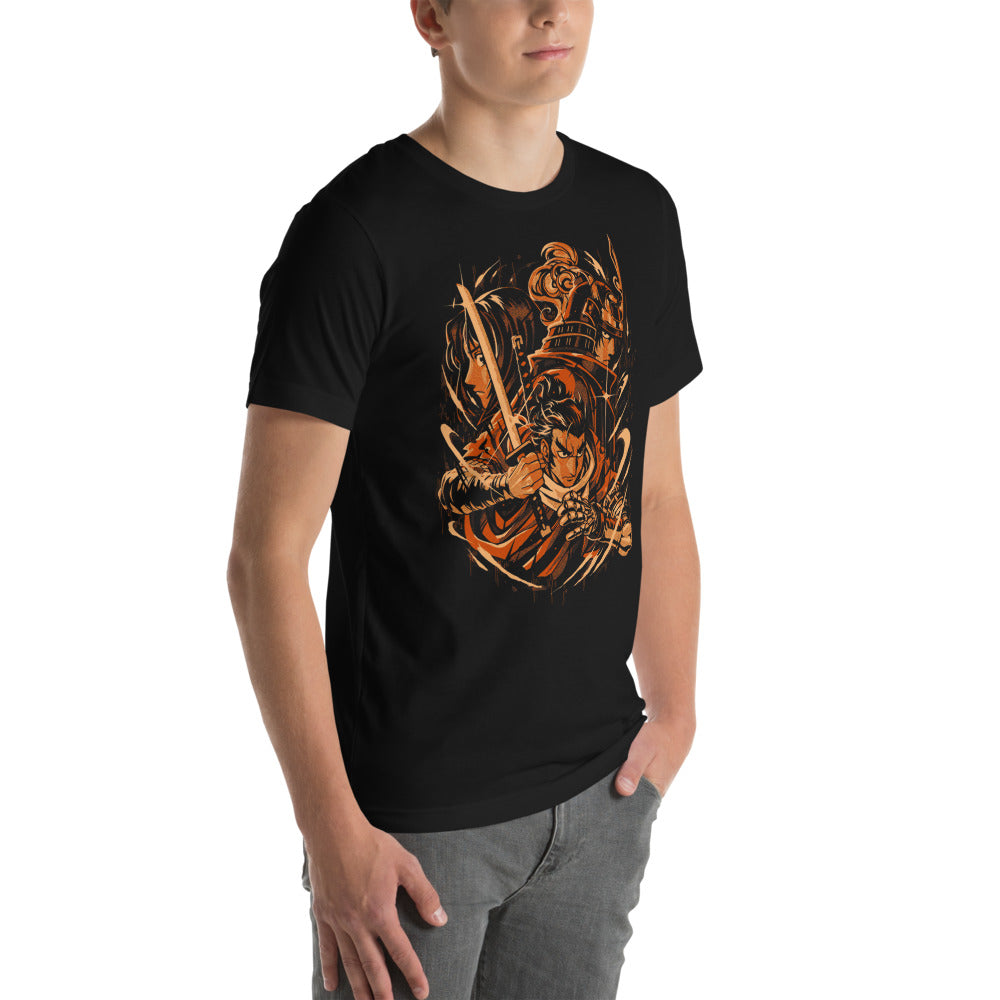 Modelo masculino lateral