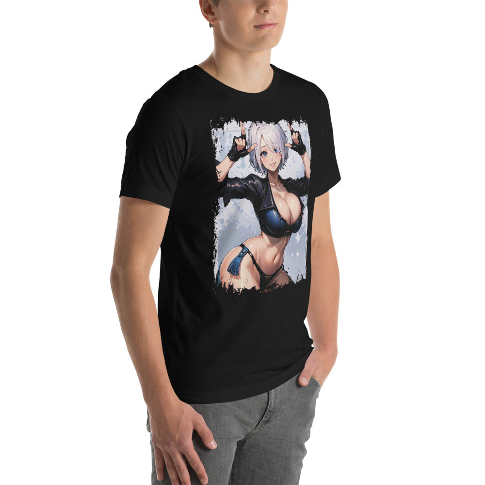 Modelo masculino lateral