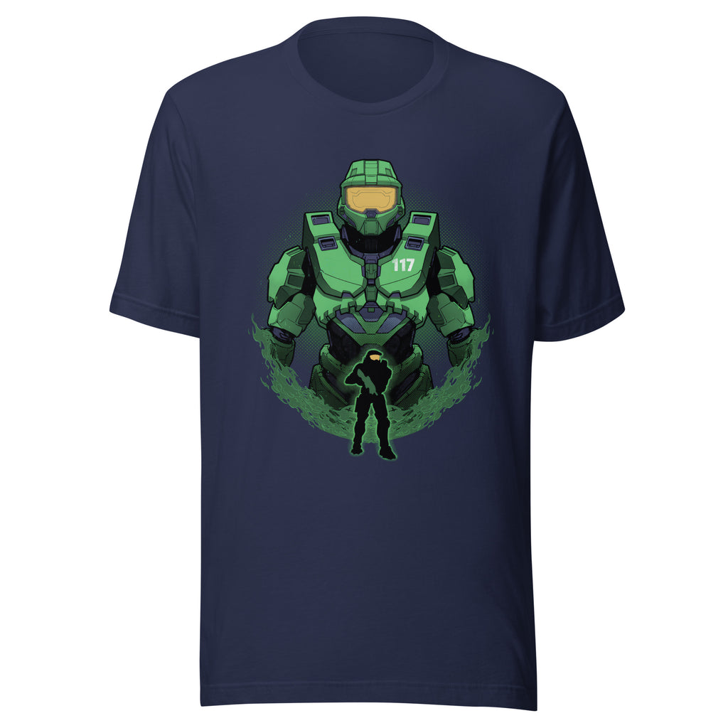 Neon Spartan — vista frontal