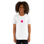 Pink Apple — detalle del estampado