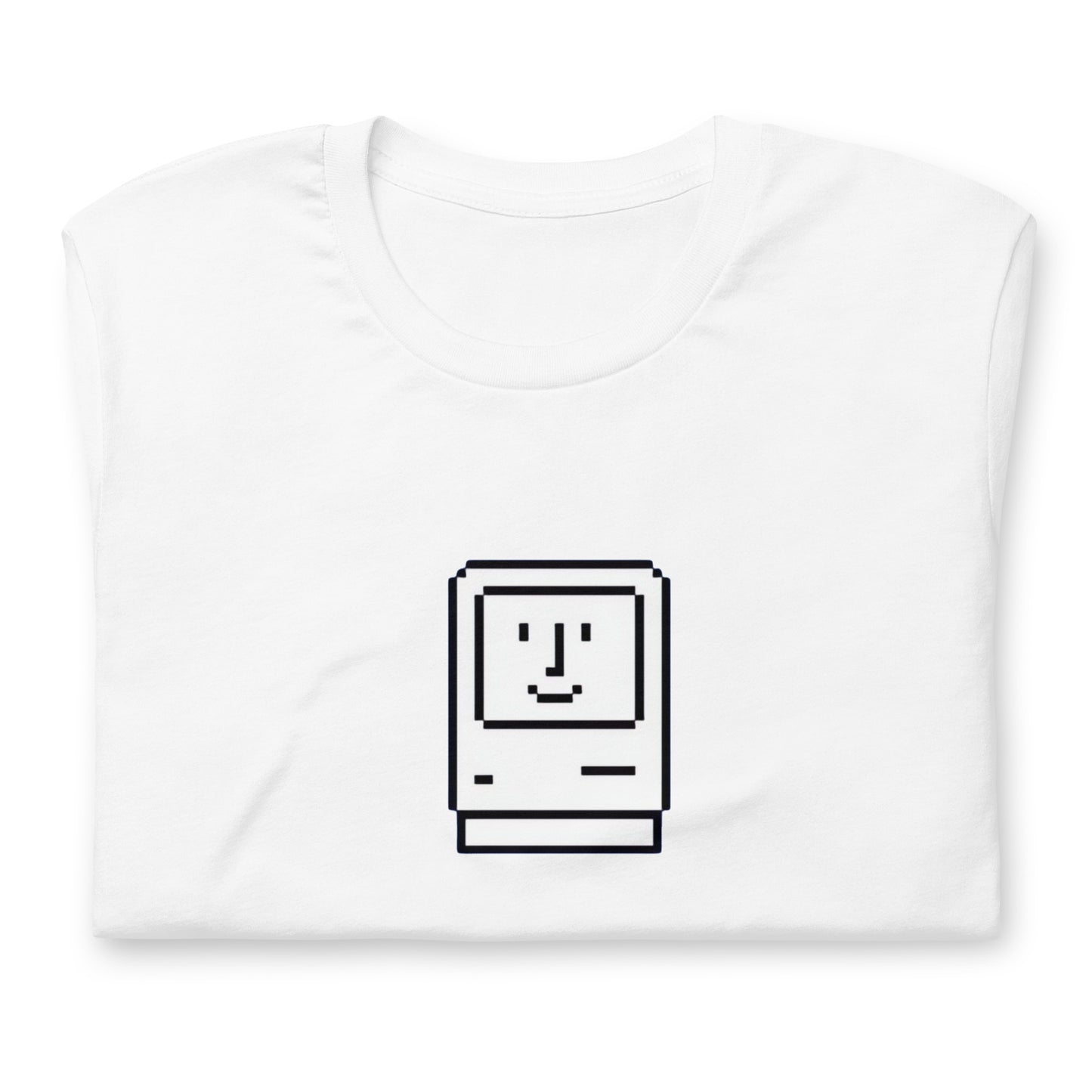 Camiseta Happy Mac , Disponible en la mejor tienda online para comprar tu merch favorita, la mejor Calidad, compra Ahora en Algoritmo! 