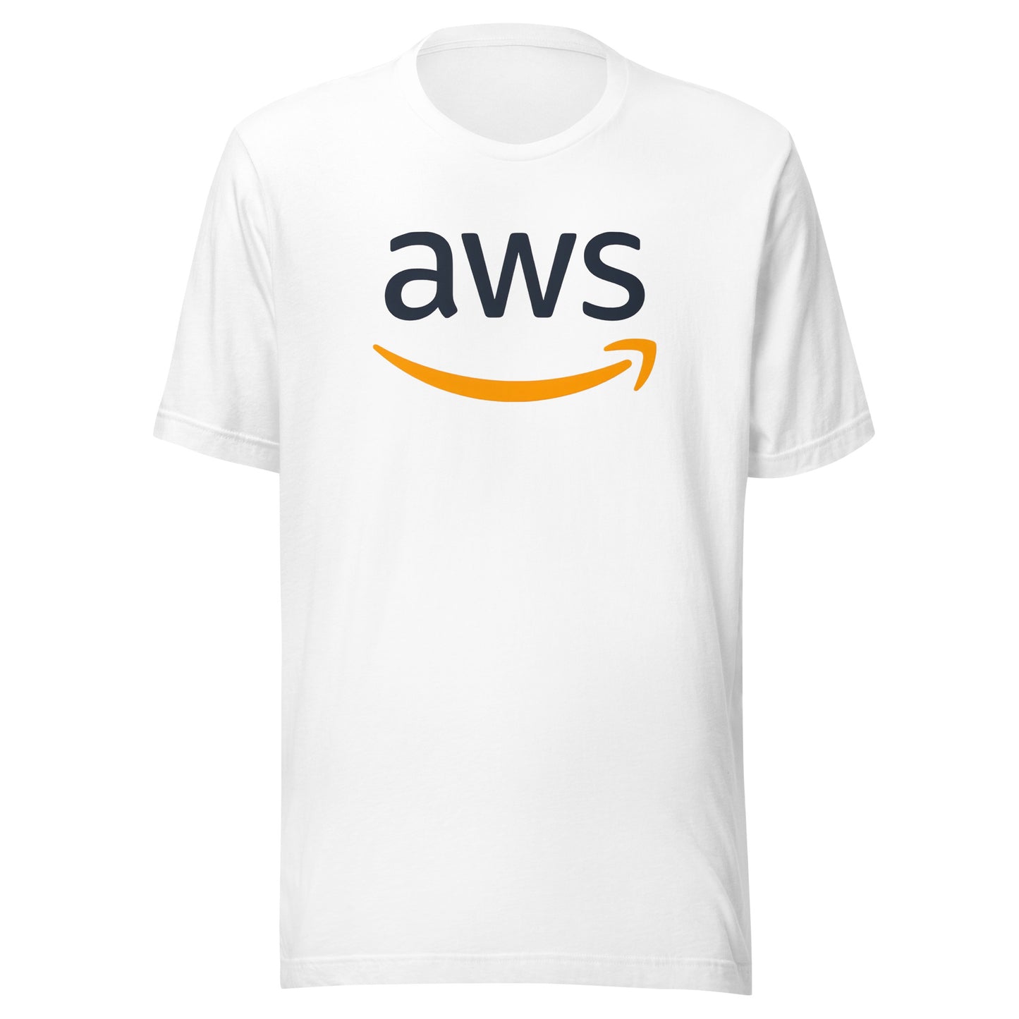 Camiseta AWS White , Disponible en la mejor tienda online para comprar tu merch favorita, la mejor Calidad, compra Ahora en Algoritmo! 