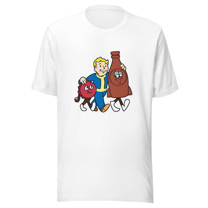 Playera de Nuka Cola Friends , Disponible en la mejor tienda online para comprar tu merch favorita, la mejor Calidad, compra Ahora en Algoritmo! 