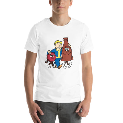 Playera de Nuka Cola Friends , Disponible en la mejor tienda online para comprar tu merch favorita, la mejor Calidad, compra Ahora en Algoritmo! 