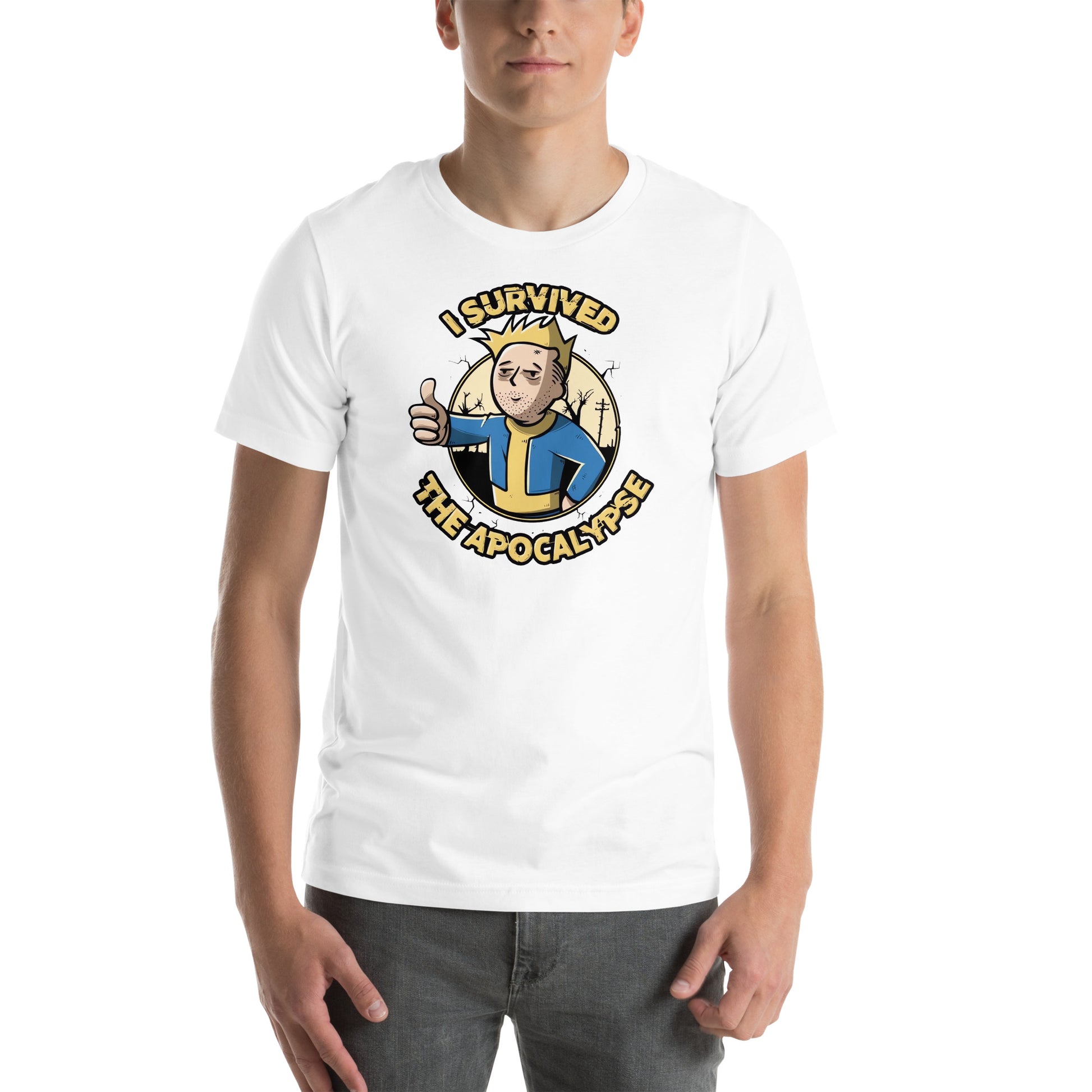 Playera de I Survived, Disponible en la mejor tienda online para comprar tu merch favorita, la mejor Calidad, compra Ahora en Algoritmo! 