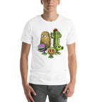 Plantas Contra Zombies — detalle del estampado