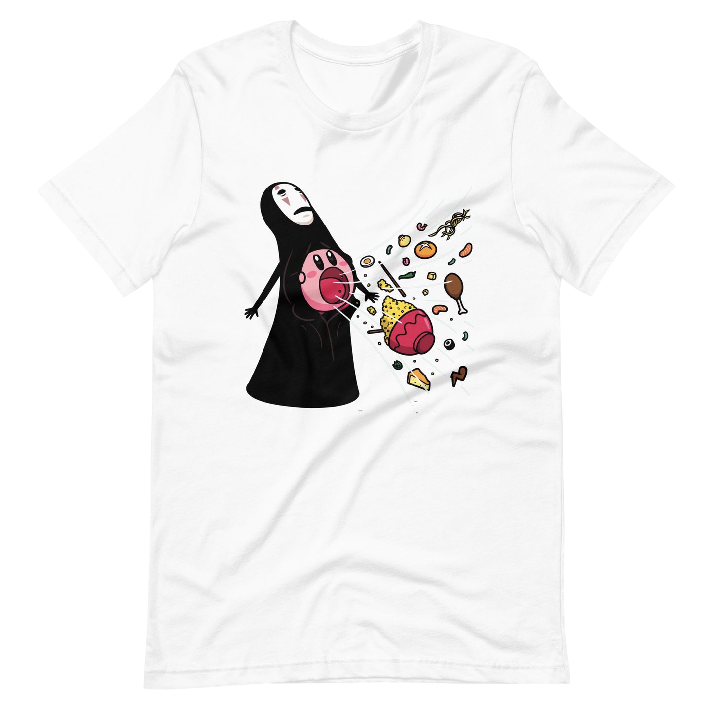 Playera Kaonashi Kirby, Disponible en la mejor tienda online para comprar tus artículos favoritos, la mejor Calidad, compra Ahora en Algoritmo! 