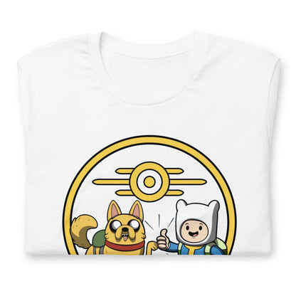 Playera Hora de Aventura Fallout, Disponible en la mejor tienda online para comprar tus artículos favoritos, la mejor Calidad, compra en Algoritmo! 