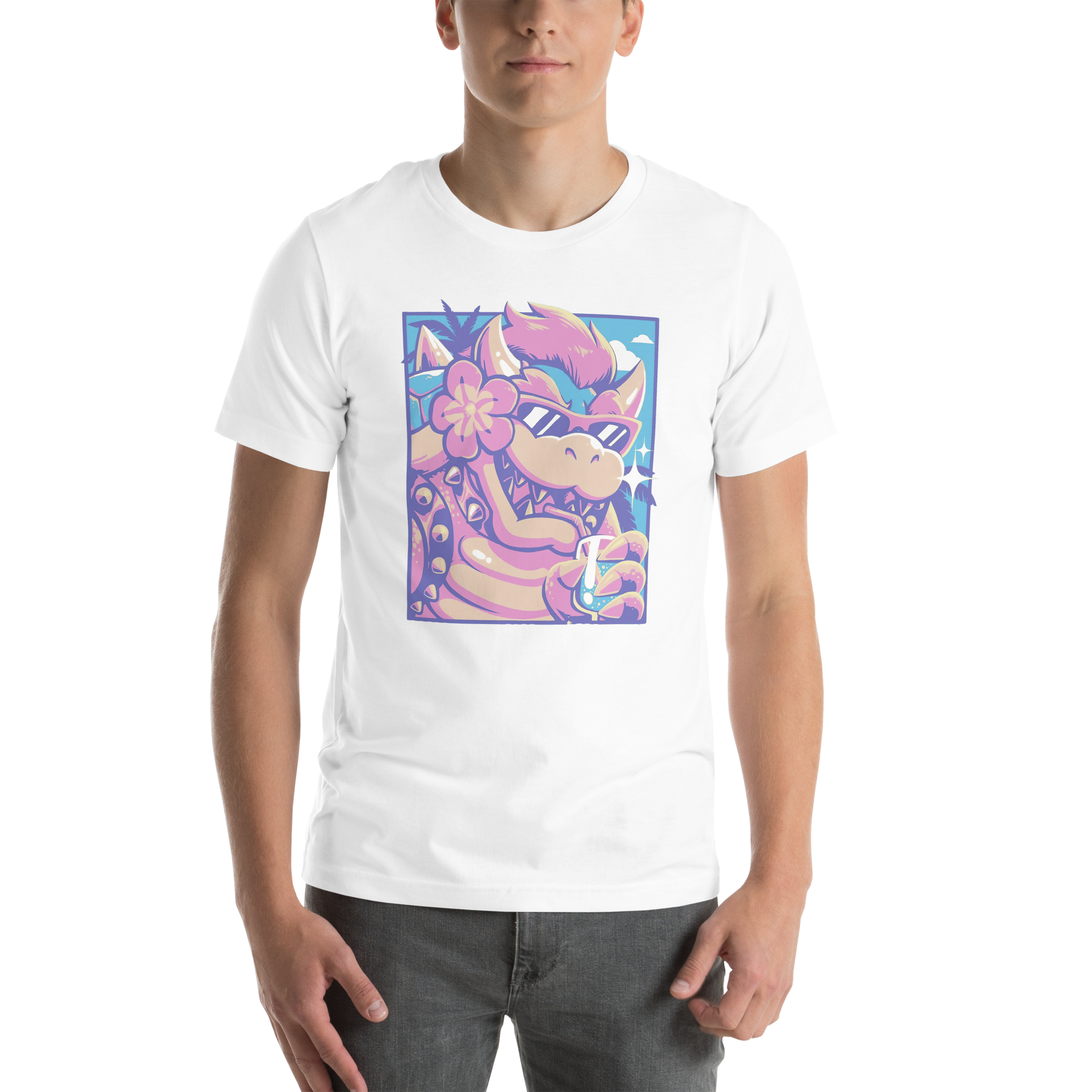 Bowser au coucher du soleil