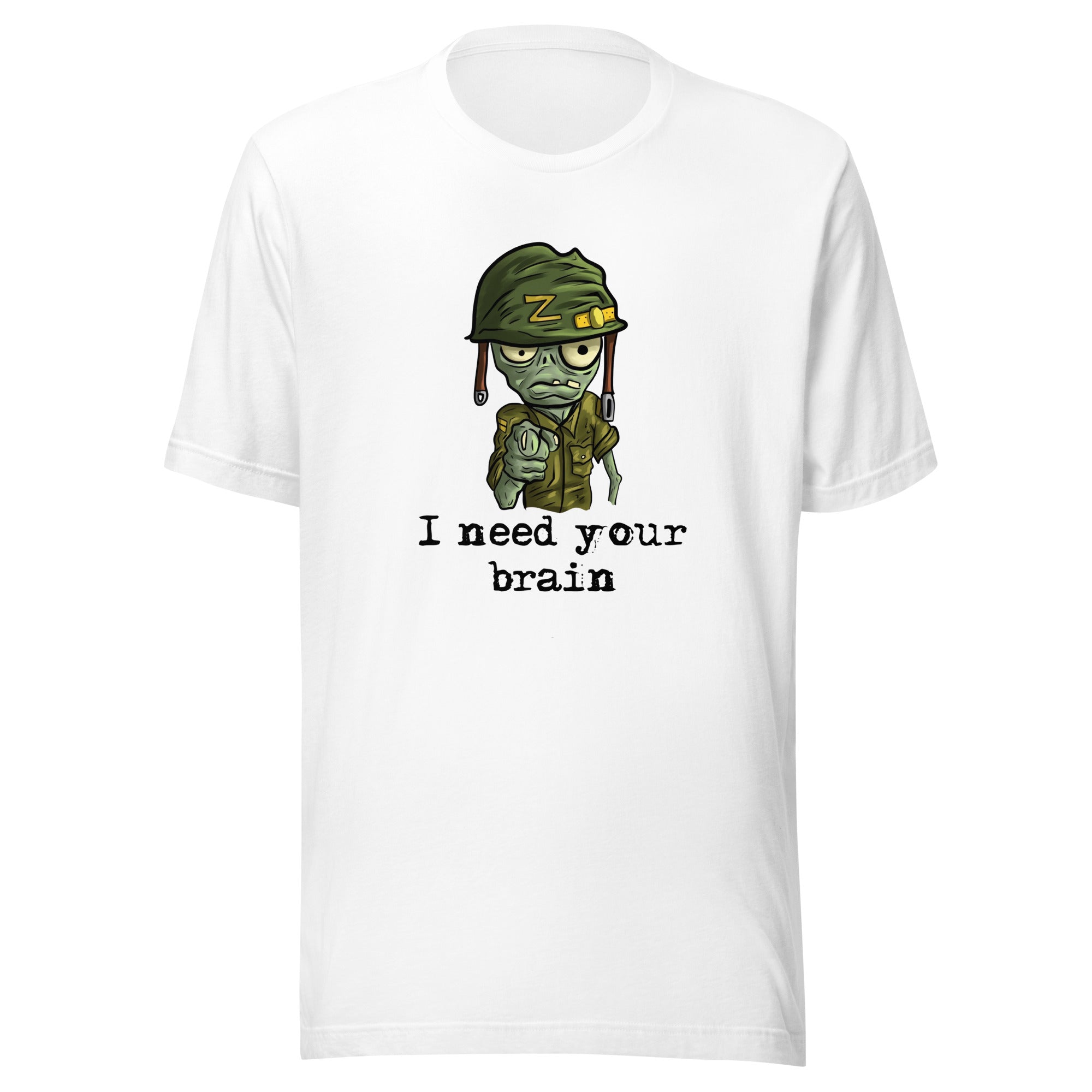 I Need your Brain — vista frontal