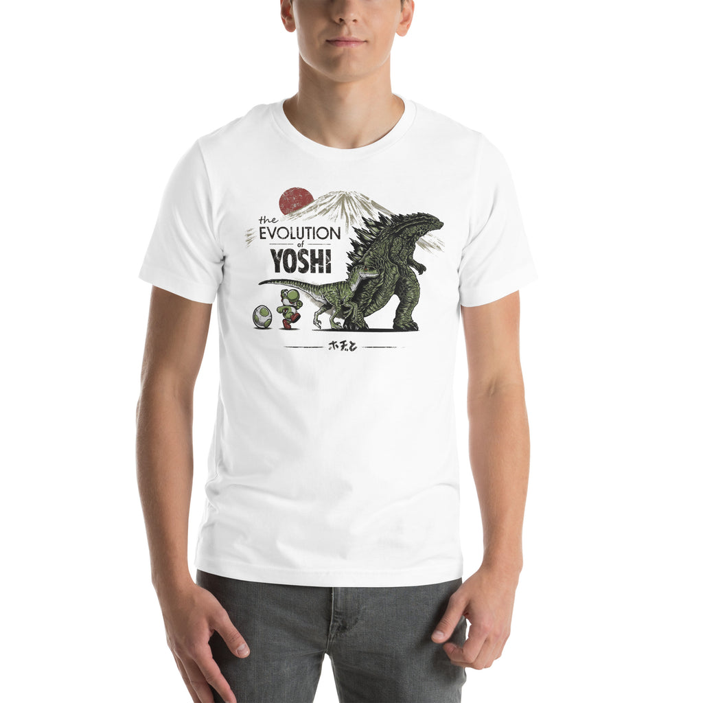 Evolution Yoshi — modelo usando la prenda