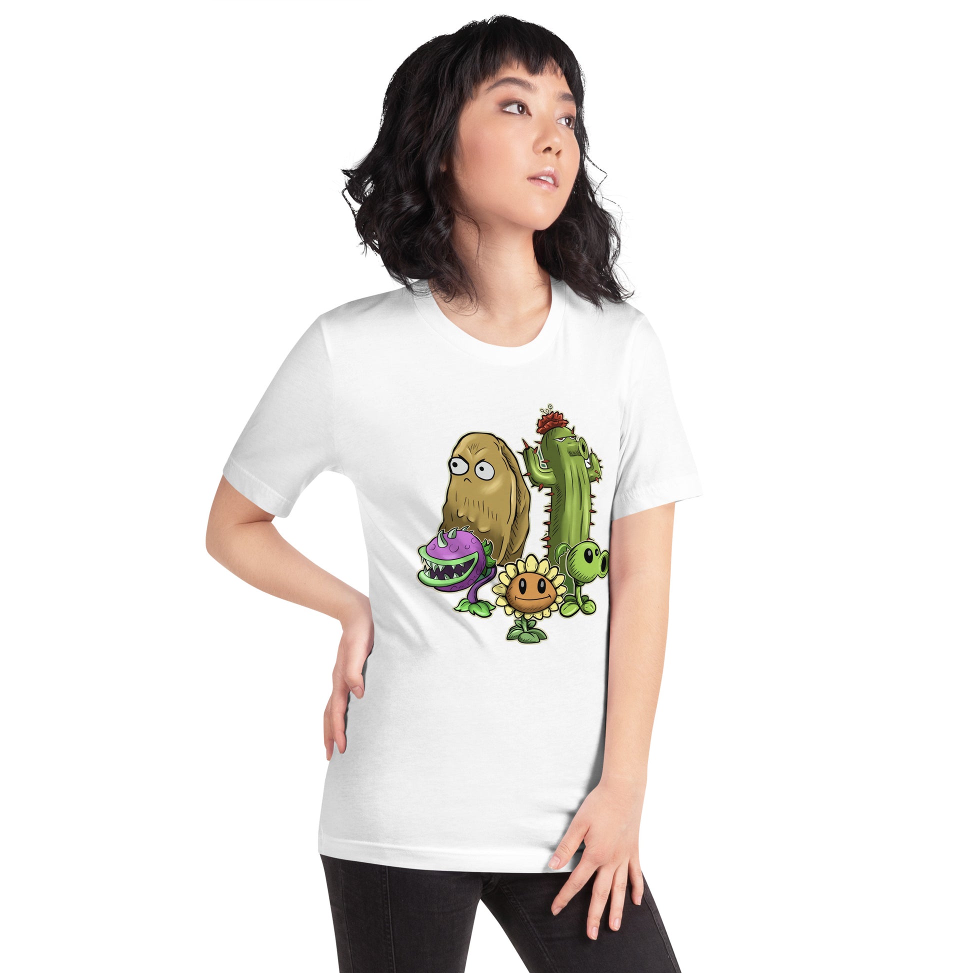 Playera Plantas Contra Zombies,Disponible en la mejor tienda online para comprar tus artículos favoritos, la mejor Calidad, compra Ahora en Algoritmo!