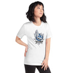 Blue Shells — detalle del estampado