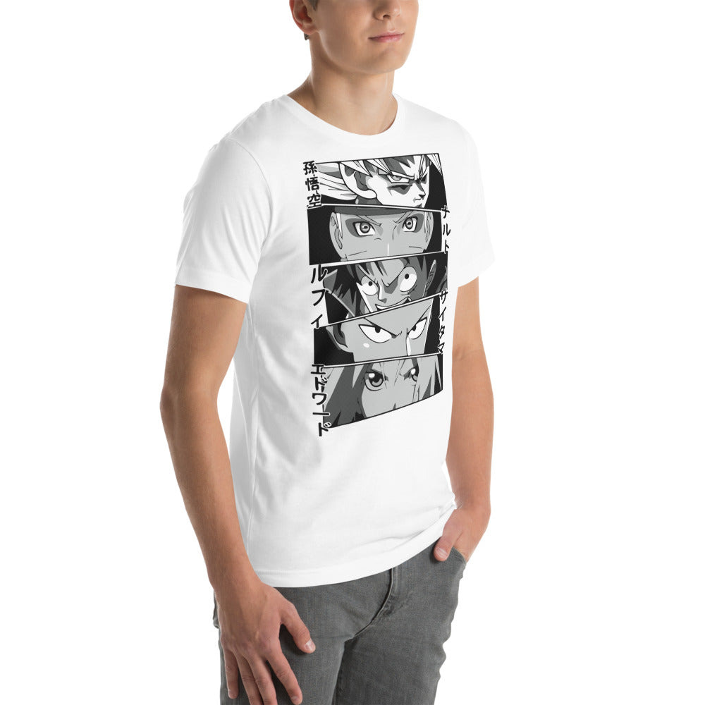 Modelo masculino lateral