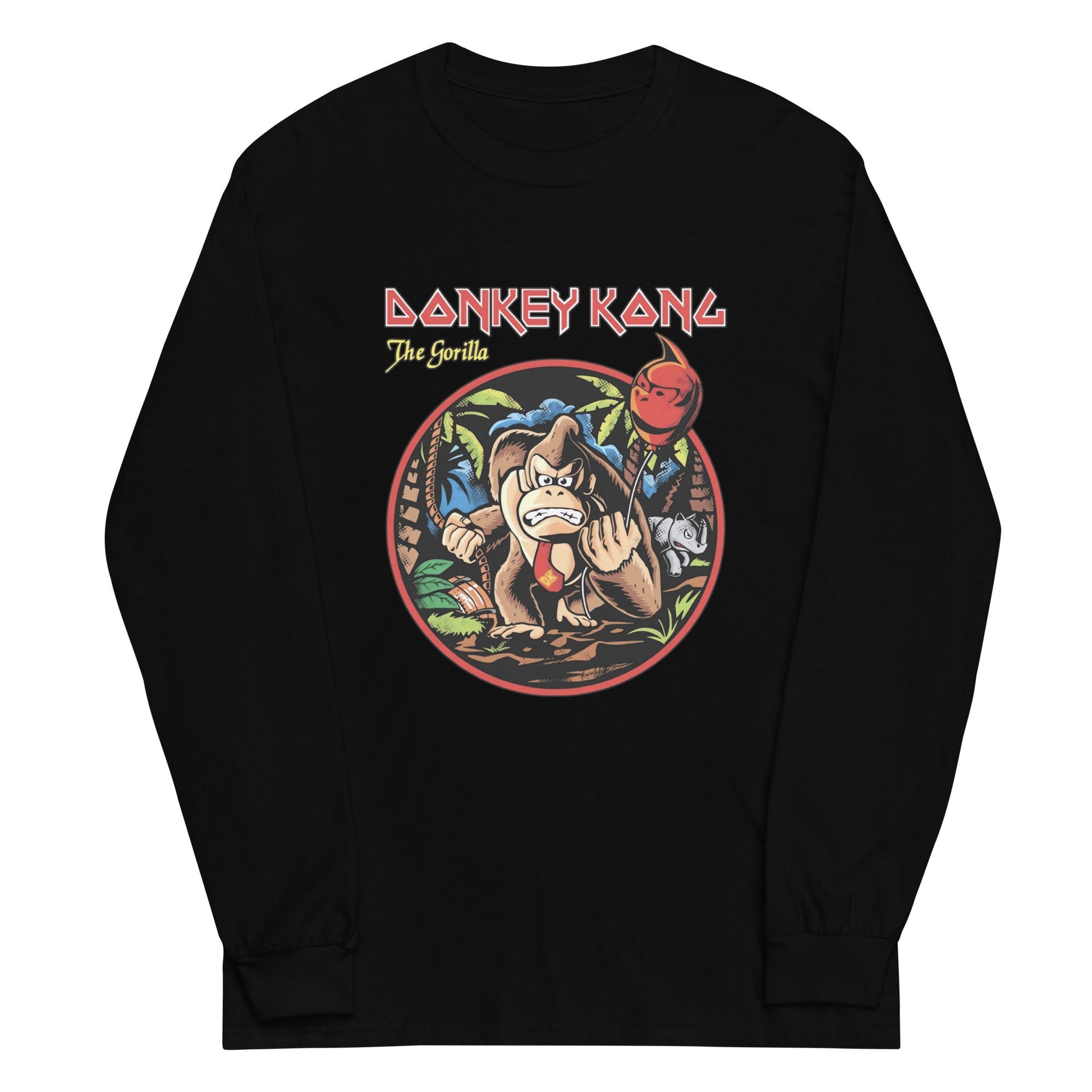 Manga Larga Donkey Kong, Disponible en la mejor tienda online para comprar tu merch favorita, la mejor Calidad, compra Ahora! 