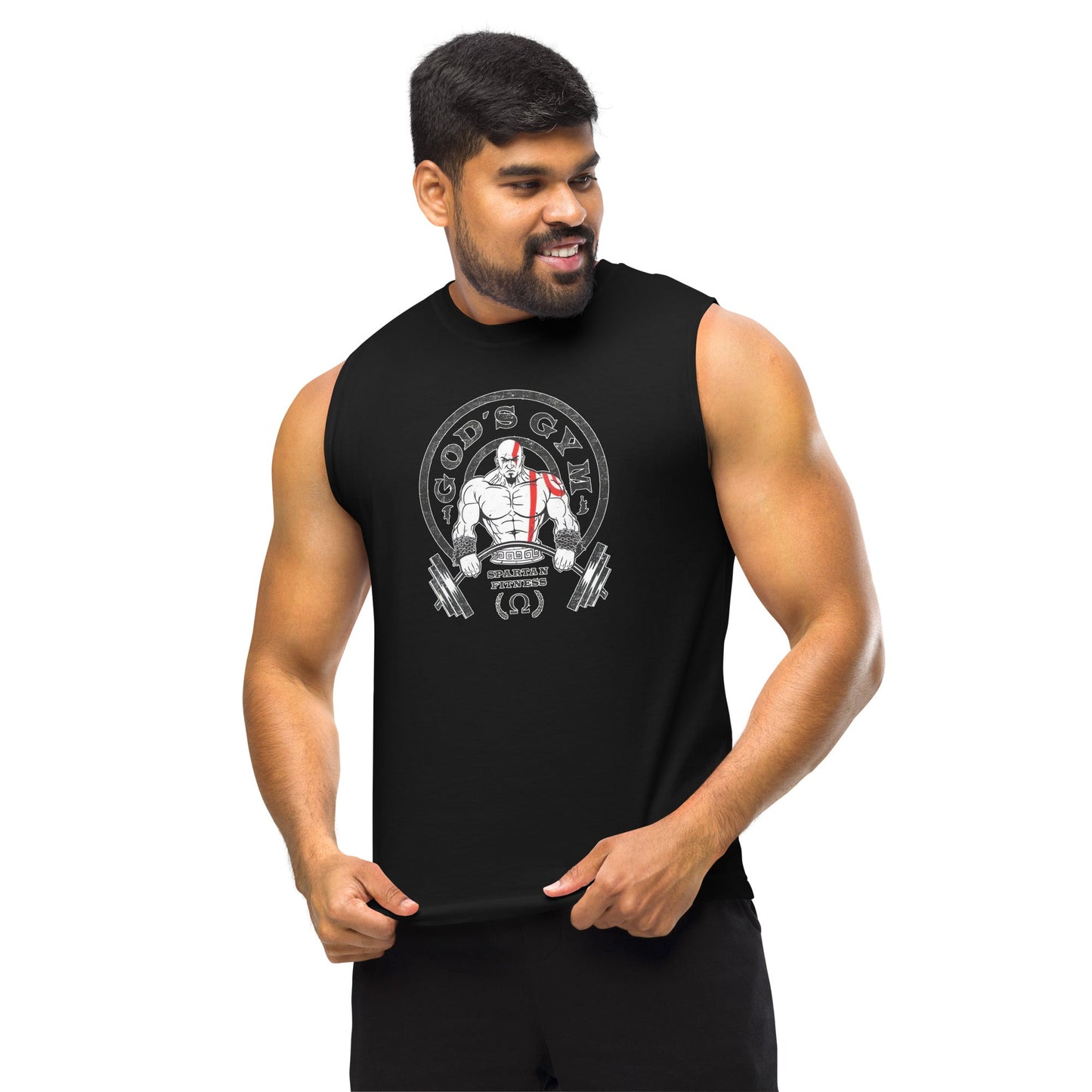 Playera sin mangas God's GYM, Disponible en la mejor tienda online para comprar tu merch favorita, la mejor Calidad, compra Ahora! 