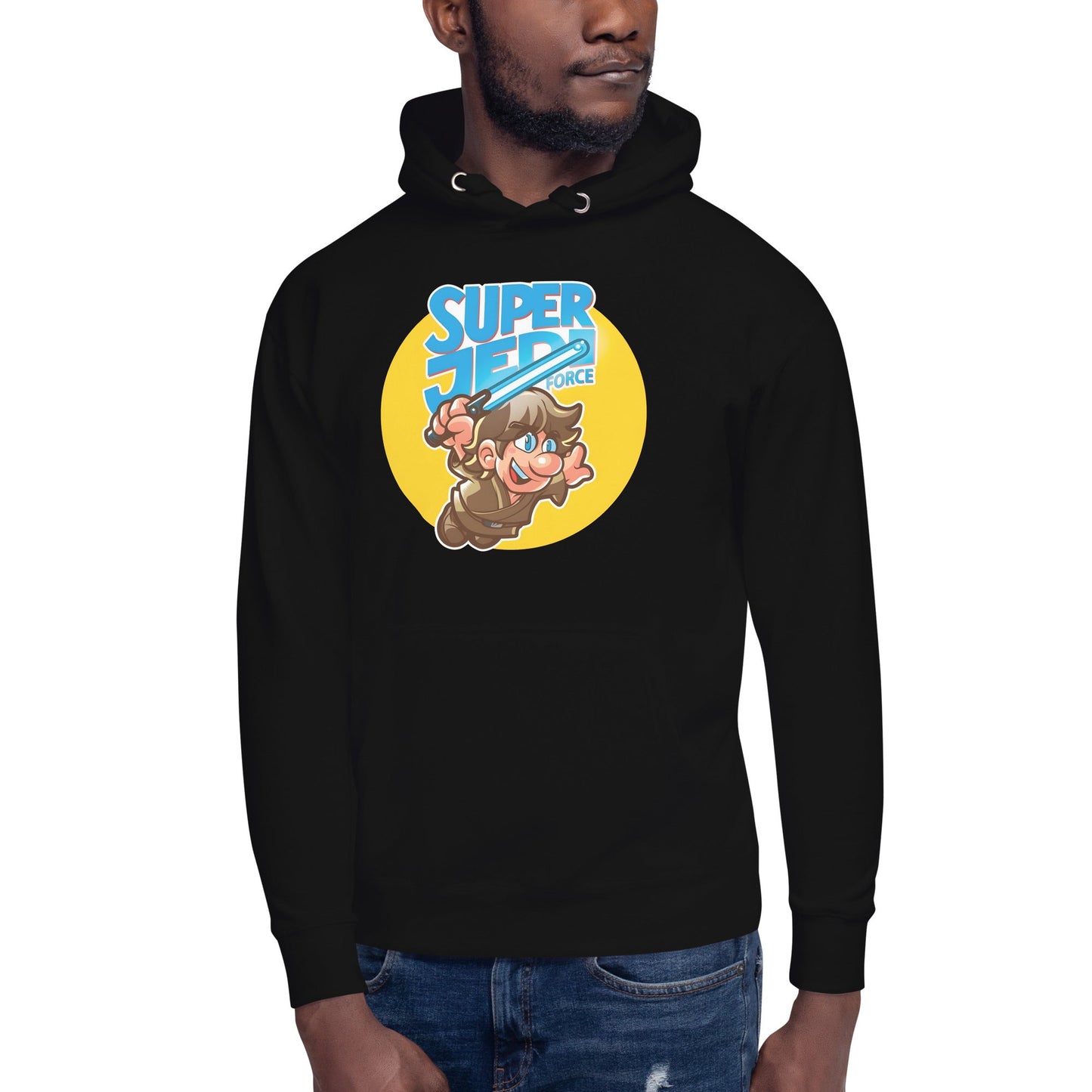 Sudadero con Capucha Super Jedi Disponible en la mejor tienda online para comprar tu merch favorita, la mejor Calidad, compra Ahora en Superstar!