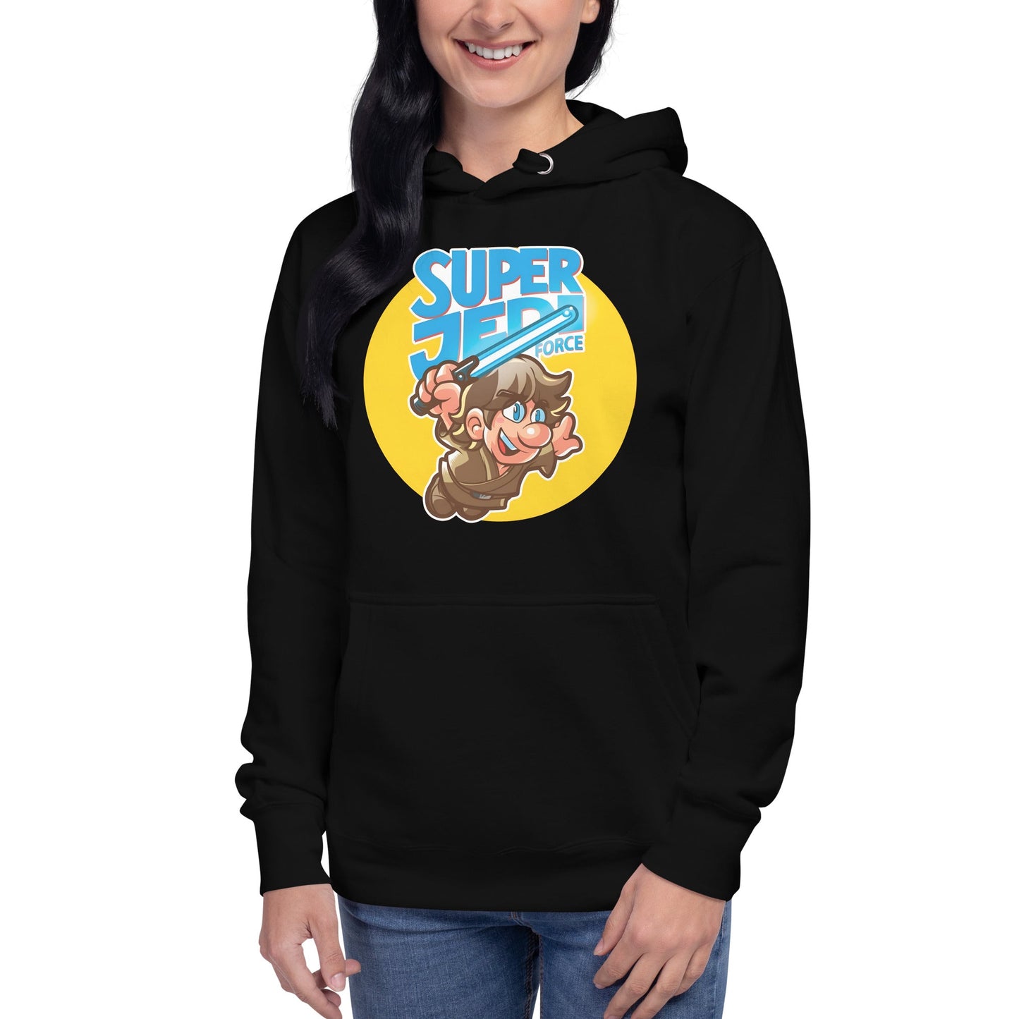 Sudadero con Capucha Super Jedi Disponible en la mejor tienda online para comprar tu merch favorita, la mejor Calidad, compra Ahora en Superstar!