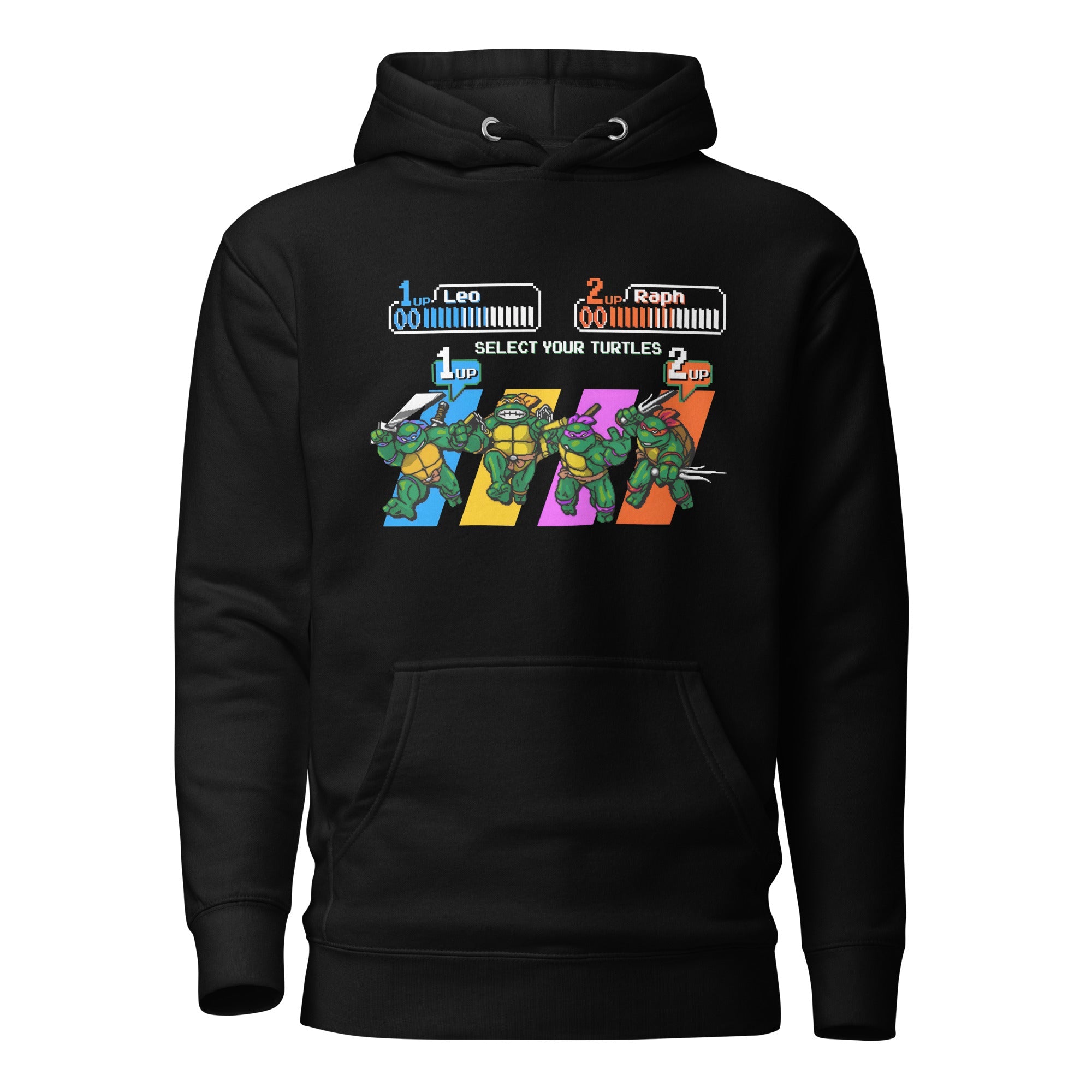 Tortugas Ninja Nes — vista frontal