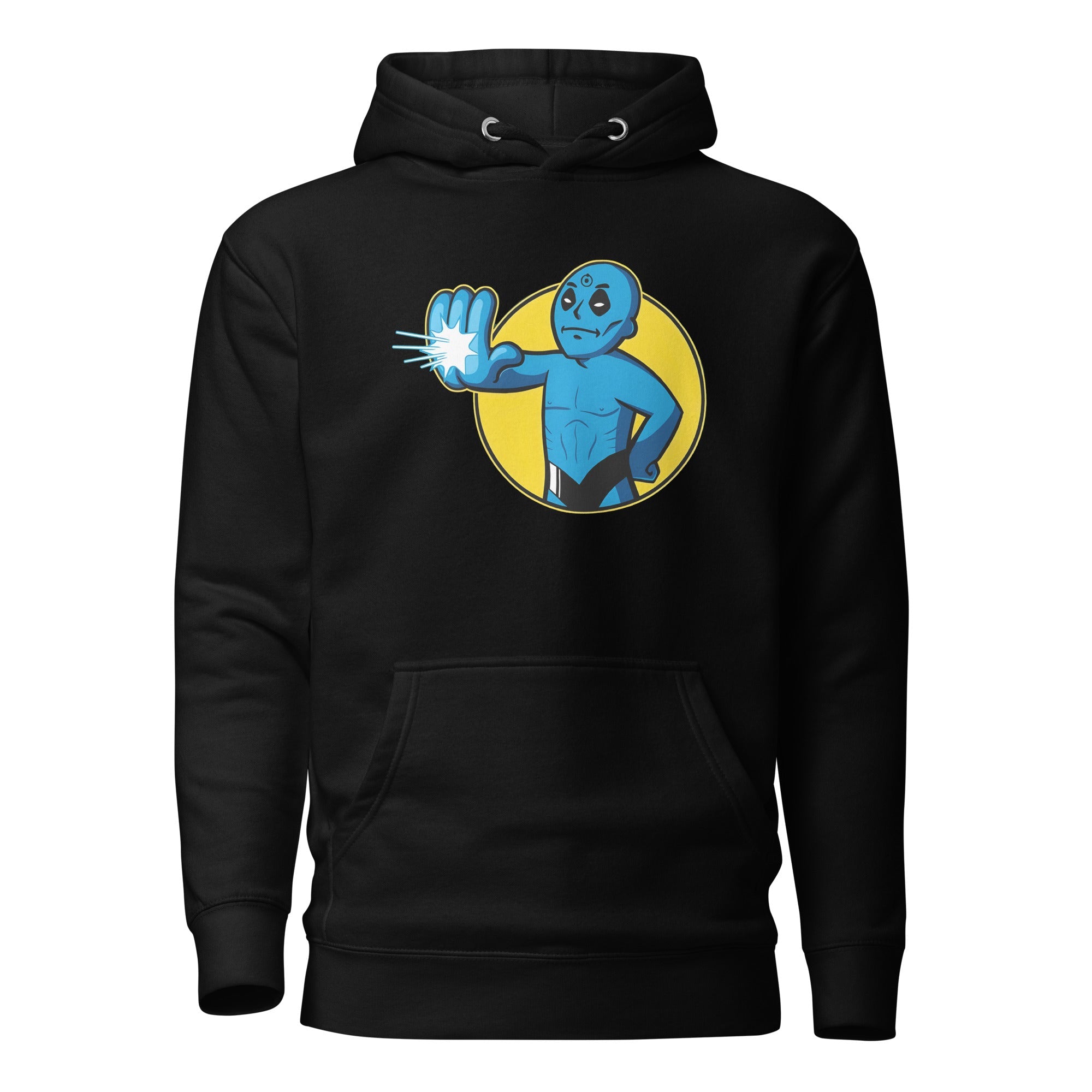 Dr. Manhattan — vista frontal