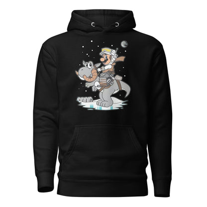 Hoodie Mario y su Yoshi Tauntaun, Disponible en la mejor tienda online para comprar tu merch favorita, la mejor Calidad, compra Ahora en Superstar!