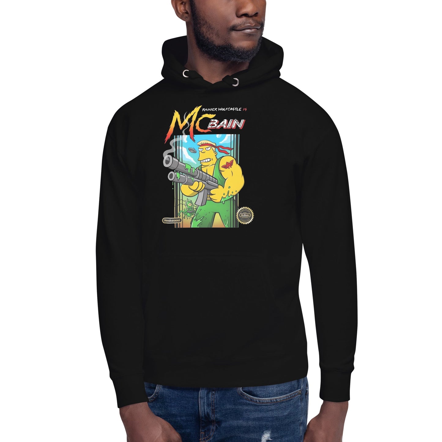 Sudadero con Capucha de Mc Bain, Disponible en la mejor tienda online para comprar tu merch favorita, la mejor Calidad, compra Ahora en Superstar!