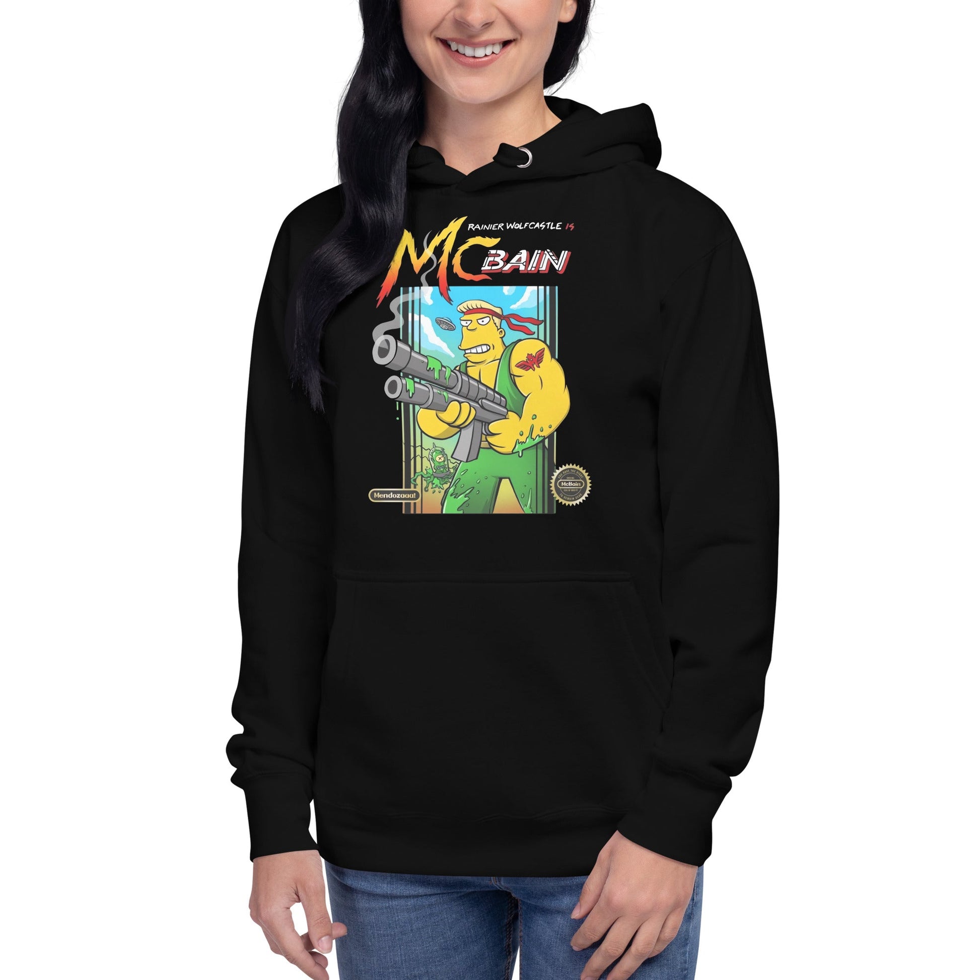 Sudadero con Capucha de Mc Bain, Disponible en la mejor tienda online para comprar tu merch favorita, la mejor Calidad, compra Ahora en Superstar!