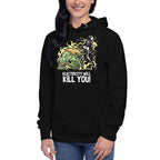 Electricity Will Kill You — modelo usando la prenda